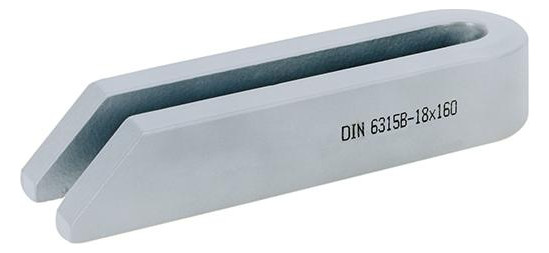 Bild Spanneisen DIN6315B 9x80mm AMF-0