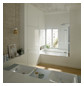 Badewanne BetteSelect 3432 170x75x42cm, Fußende rechts, Überlauf hinten, snow