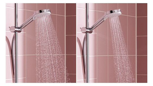 hansgrohe Showerpipe Crometta E mit Thermostat, 1jet, chrom