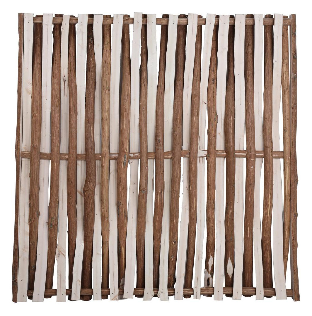 Bild PACO-Serie aus Halblatten 180 x 180 cm, mit seitlichem Rahmen, naturbelassen - n.a.-0
