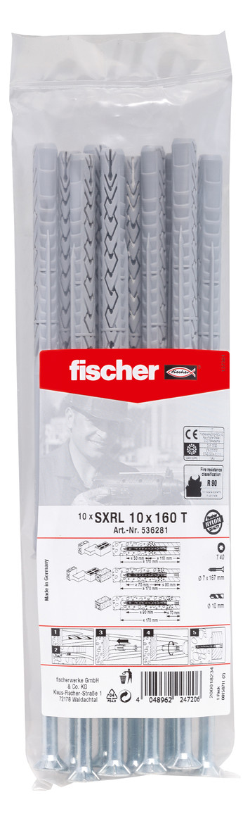 Bild Langschaftdübel SXRL 10x160 T B - fischer-1