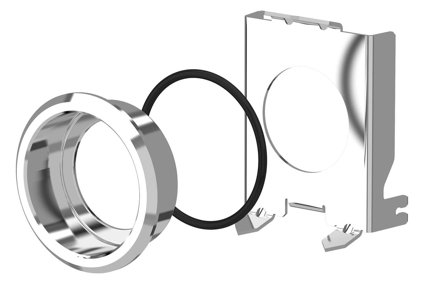 Befehlsgeräteadapter 2ger Ø22mm