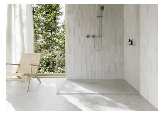 Duschwanne BetteUltra 5808 180x100x3,5cm, Mini-Wannenträger, manhattan