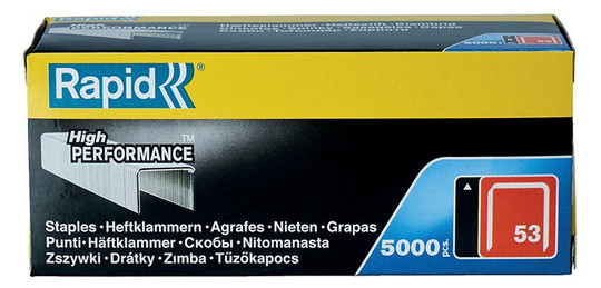 RAPID-Heftklammer Typ 53 - 11,4x10 mm (5000 Stück)