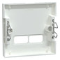Zentralplatte USB 2f akws Klemmbef m.Aufdr aktivweiß