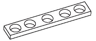 GEZE Geze 135014 UNTERLAGE 83x14  135014 