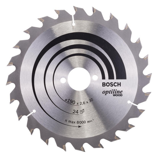 BOSCH-Kreissägeblatt Optiline Wood -...