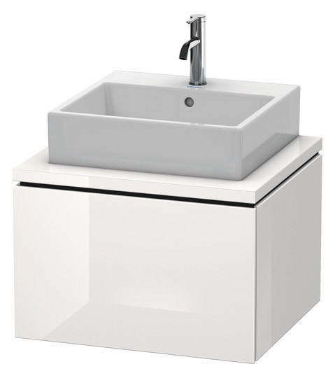 Duravit Waschtisch-Unterschrank L-Cube 62 x 54,7 cm, eiche natur, für Konsole, 1 Auszug