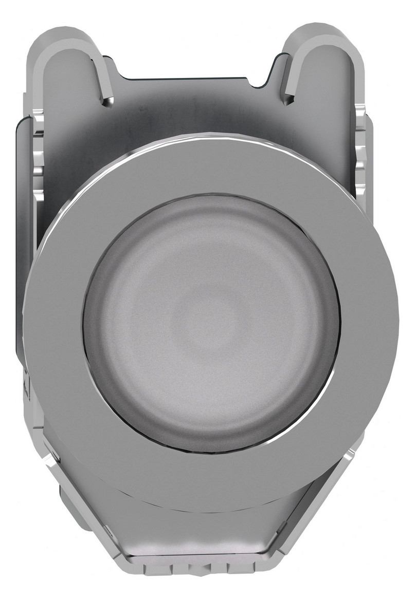 Drucktaster Front 1f ws bel.b Ø30,5mm rnd Geeignet für Beleuchtung IP66