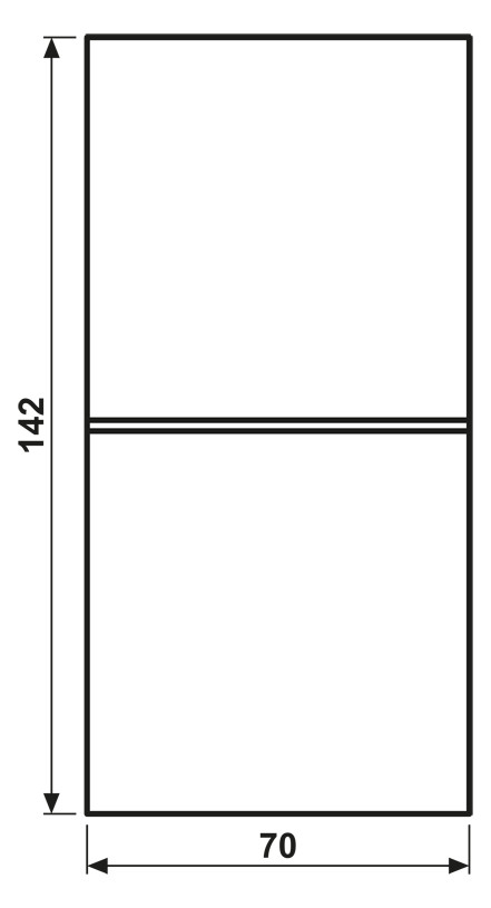 Lichtsignal alu LS Aufs LED UP IP20 230V LED nicht austauschbar m.LM