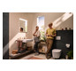 hansgrohe Waschtisch Xanuia Q 600x480mm, mit Hahnloch/Überlauf, weiß