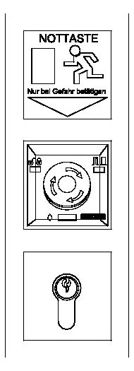GEZE Fluchtwegterminal Stand-     138324 