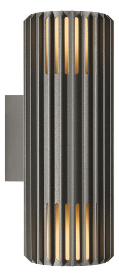 LED-Wandanbauleuchte Aludra 15W anth IP54 E27 124x174x337mm