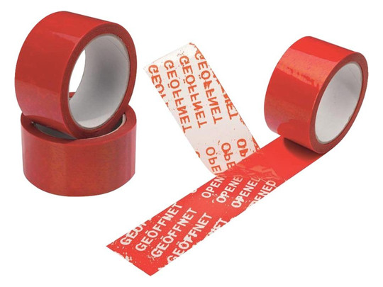 Sicherheitsklebeband, rot - 50mm x 50m