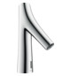 hansgrohe Elektronik-Waschtischmischer Axor Starck Organic mit Temperaturvoreinstellung, Netzanschluss, chrom