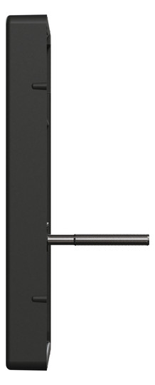Zentralplatte TAE 3f System Design anth Schraubbef m.Beschr.Feld