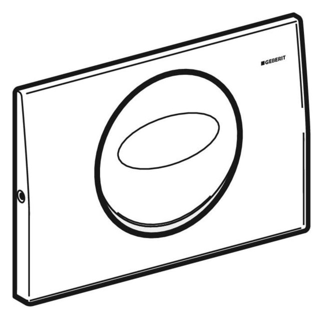 GE Mambo BetPl.für WC-Steuerung mit elektron. Spülauslösung