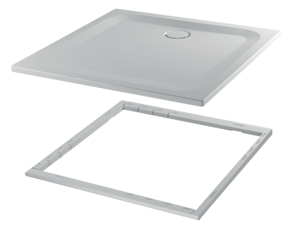 Duschwanne BetteUltra 8750 90x80x2,5cm, Antirutsch/Pro, Mini-Wannenträger, cream Duschwanne BetteUltra 8750 90x80x2,5cm, Antirutsch/Pro, Mini-Wannenträger, cream