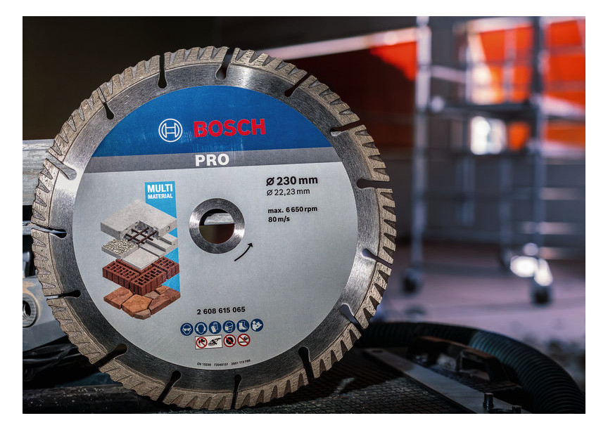 Diamant-Trennscheibe 150x10mm f.Beton f.Backstein Geeignet für bewehrten Beton