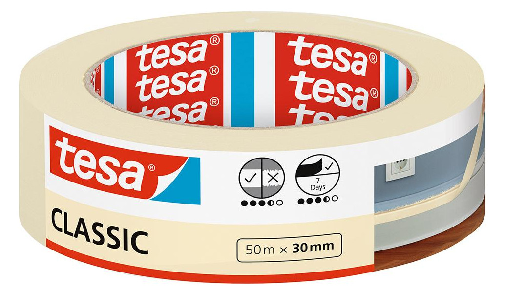 Bild tesa Malerband Classic, 50m:30mm-0