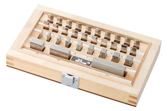 fortis-Parallel-Endmaß-Satz - 32-teilig, Toleranz 1