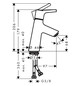 hansgrohe Waschtisch-Einhebelmischer 80 Talis S ohne Ablaufgarnitur, chrom