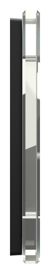 Rahmen 1f diamsi glz M-PLAN Glas f.GEB-K Unterputzmontage