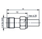 SMA-Buchse Rundkabel 50Oh