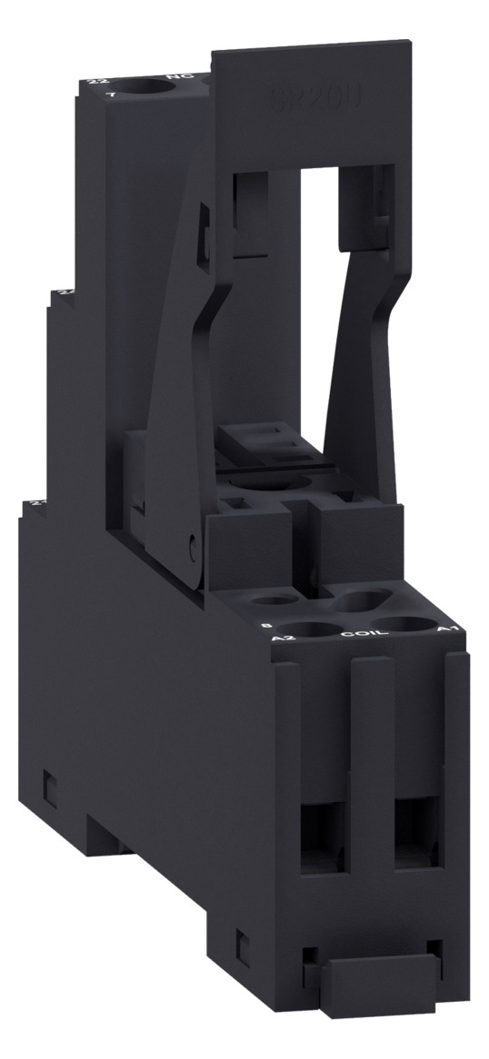 Relaissockel Schraub TS35 8Pins 15,8x77x62mm Hutschiene TH35