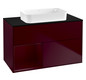 V&B Waschtisch-Unterschrank Finion 100x60,3x50,1cm, Regal links Peony, Peony Matt