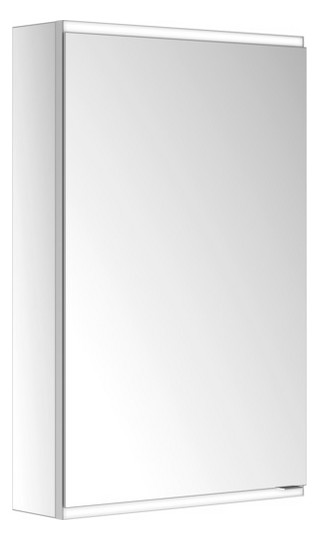 KEUCO Spiegelschrank Royal Modular 2.0 DALI 600 x 900 x 160 mm, 1 Steckdose, Wandvorbau, 1-türig, links, beleuchtet