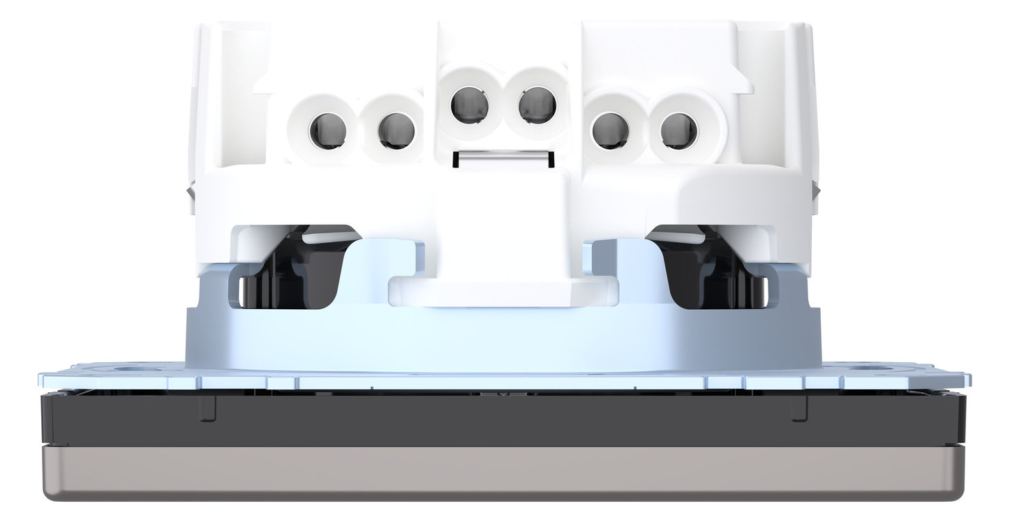Steckdose 1f glz System Design UP IP20