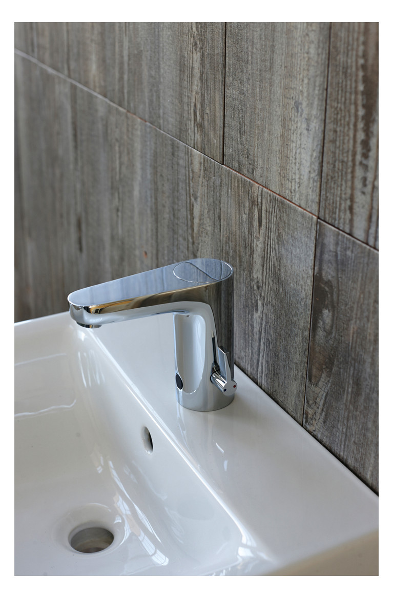 Ideal-Standard Sensor-Waschtischarmatur CeraPlus Netzbetrieb 230 V, mit Mischung, verchromt