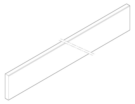ABN Cu-Schiene 5FB 60x10x1245mm  XCUW165 