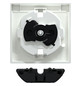 Steckdose 1f akws glz System M UP m.BS IP20 aktivweiß