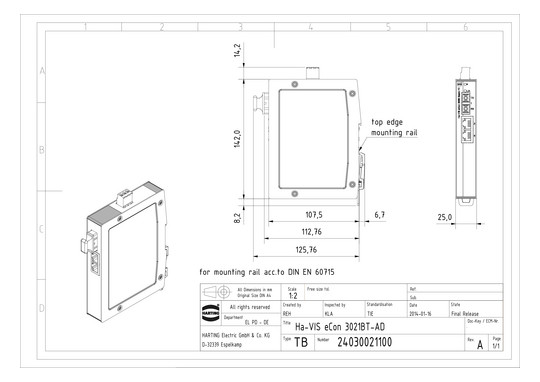 HART unmanaged Switch        24030021100 