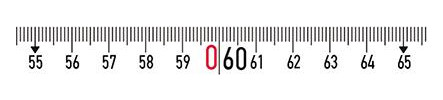 Bild Rahmenbandmaß Stahl weiß 20mx13mm Maßanf ang A Flextop Ergoline BMI-1