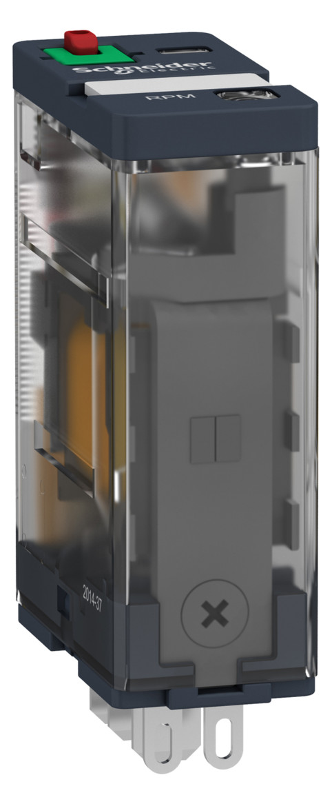 Schaltrelais 1W IP40 14x27x50mm Steckanschl