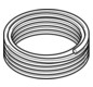 Geberit Systemrohr ML, Therm DN 12, Ø 16 mm, Rolle 250 m, außen weiß