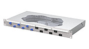 LWL-Patchpanel 6f LC-D 1HE OS2 19Zoll m.Pigtails max:12f