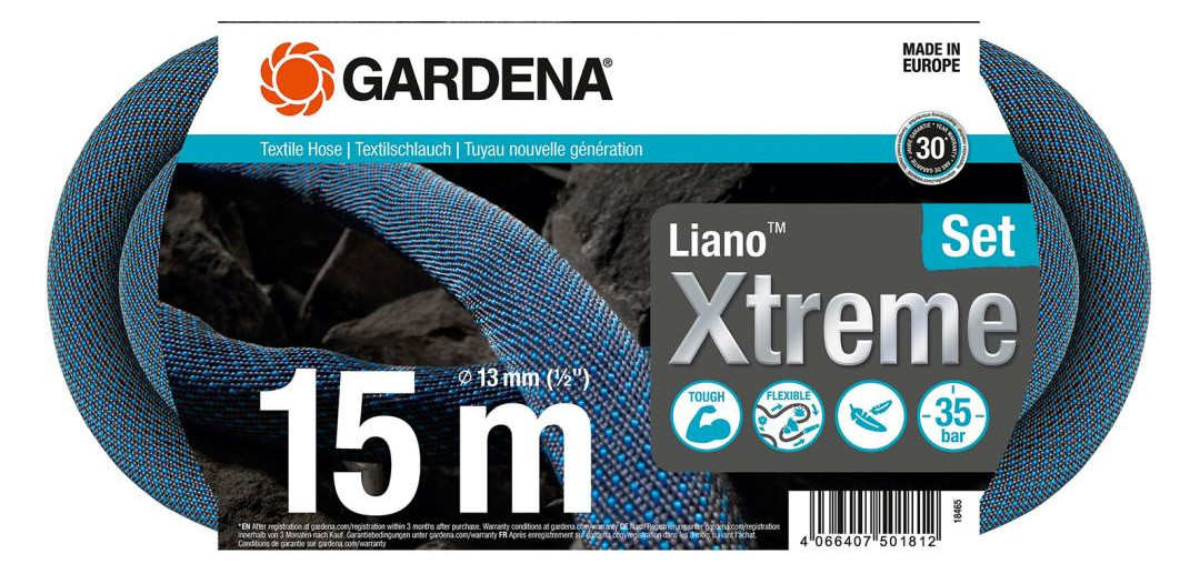 Bild Textilschlauch Set iano Xtreme 1/2"" 15m - Gardena-0