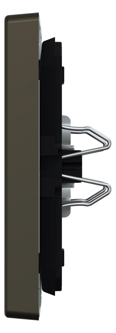 Wippe Serien Schalter System Design mokka metallic