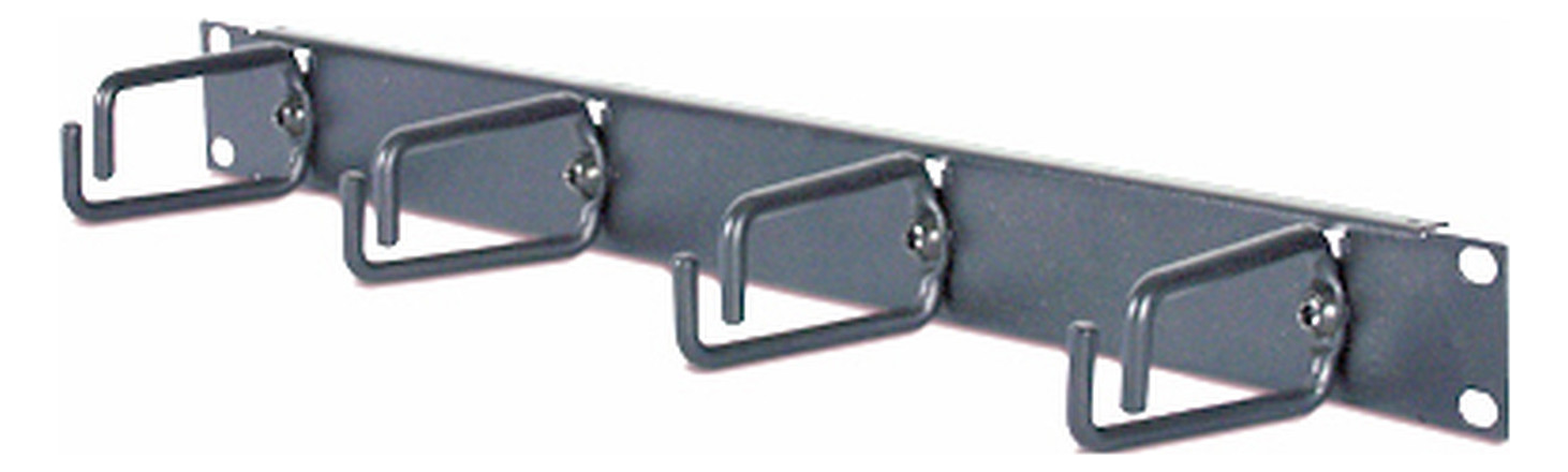 Kabelrangierbügel Metall 482,6mm B445mm 1HE sw