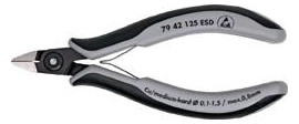 KNIPEX-ESD-Präzisions-Elektronik-Seitenschneider...