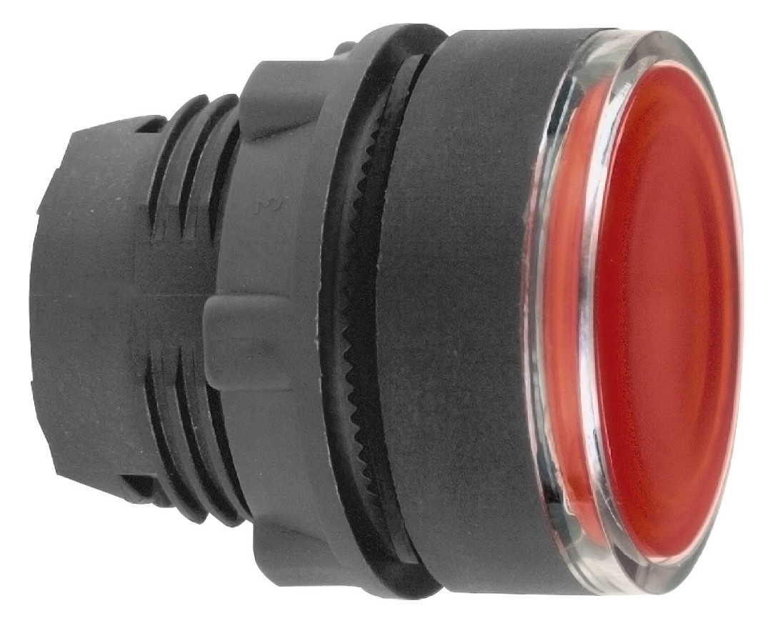 Drucktaster Front 1f rt bel.b Ø22mm rnd IP66 Geeignet für Beleuchtung Tastend