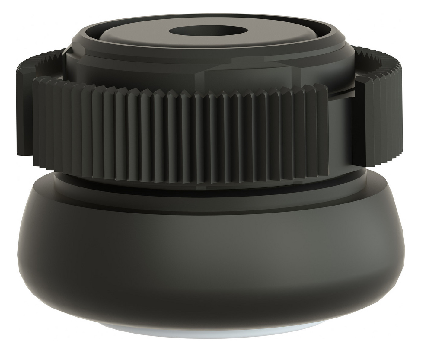 Drucktaster Front 1f ws Ø22,5mm rnd IP65 Tastend