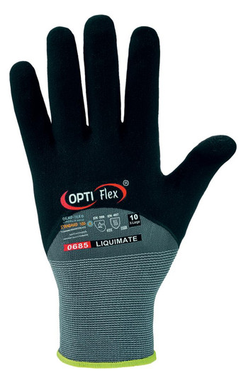 OPTI Flex-Nitrilhandschuh LIQUIMATE 0685 - Gr.9