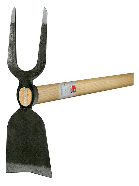 Bild Gartenhacke Breitbl 2sp Zink St350 mm - Ideal-0