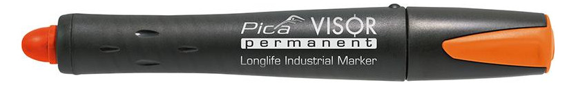 Bild Permanentmarker VISOR Industrial orange Pica-0