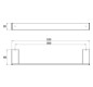EMCO Wannengriff Liaison 330 mm, chrom